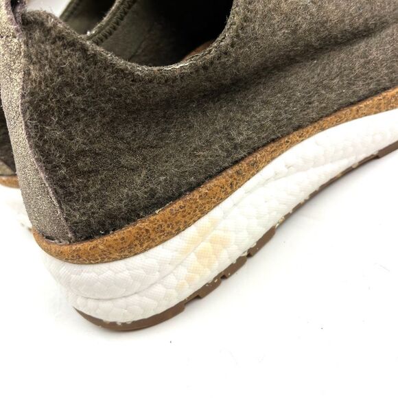 OTBT Courier Green Wool Alpaca Sneakers size 8 - Picture 9 of 9